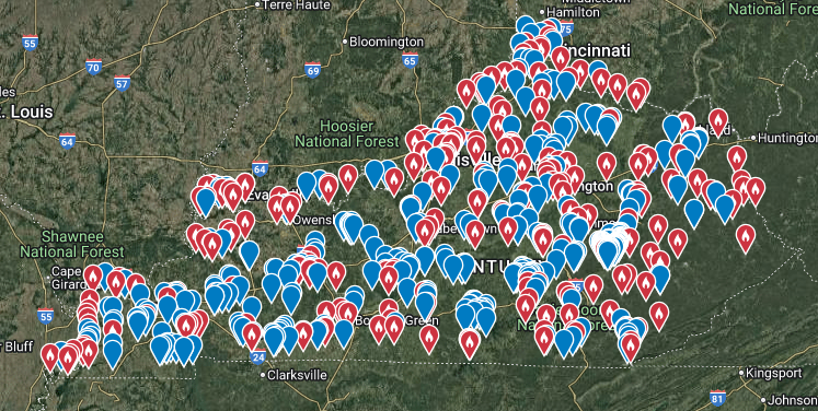 Breeding Bird Blitz 2025 - Trip Report Map